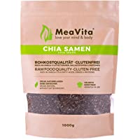 Los mejores  - Semillas de MeaVita Chia- 1 paquete (1 x 1000g)